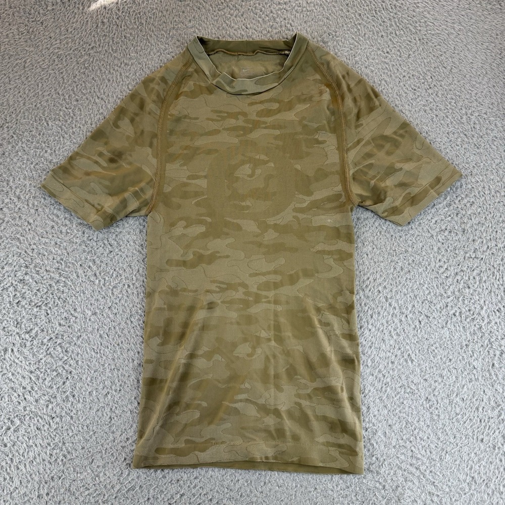 Nike Pro Men's Camouflage Shirt Men's Medium Brown Oregon Ducks Player Issued